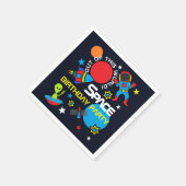 Aus dieser Welt!, Geburtstag! Serviette (Ecke)