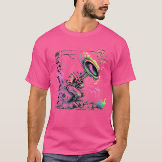 Aus dieser Welt Graffiti-Stil T-Shirt