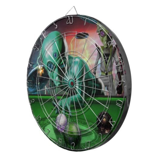 Aus dieser Welt heraus Dartscheibe (Vorderseite rechts)