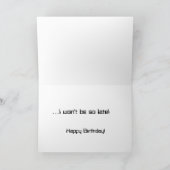 Aus dieser Welt heraus! Karte (Innenseite)