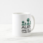 Aus dieser Welt Kaffeetasse (VorderseiteRechts)