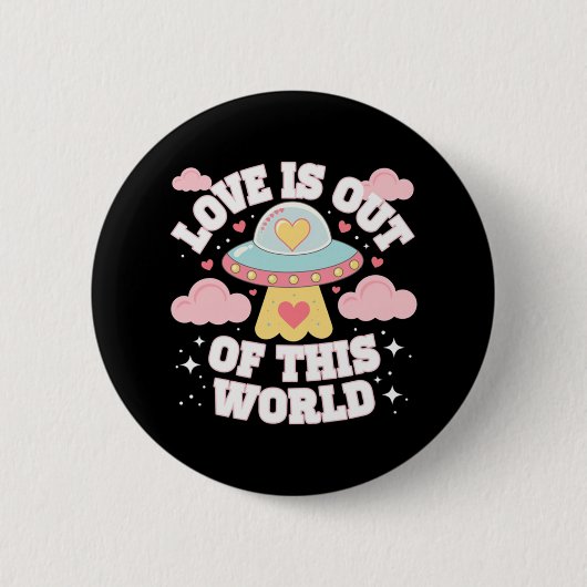 Aus dieser Welt Meme Funny Zitat Button (Vorderseite)