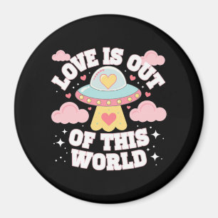 Aus dieser Welt Meme Funny Zitat Magnet