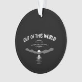 Aus dieser Welt Meme Joke Ornament (Vorderseite)
