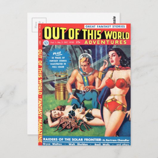 Aus dieser Welt Postkarte (Vorne/Hinten)