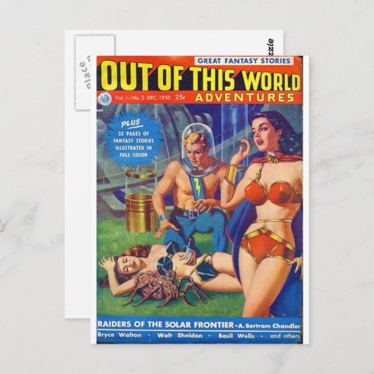 Aus dieser Welt Postkarte (Vorne/Hinten)