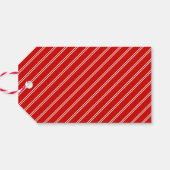 Aus dieser Welt-Retro-Rakete Kids-Valentingeschenk Geschenkanhänger (Rückseite Horizontal)