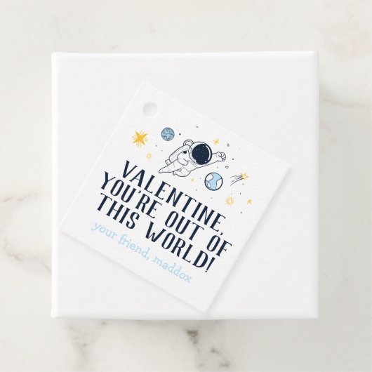 Aus dieser Welt Valentine Geschenkanhänger (Beispiel)