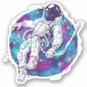 Aus dieser Welt Vinyl Sticker (Vorderseite)