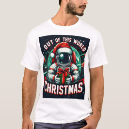Aus dieser Welt Weihnachten - Astronauten Urlaub T T-Shirt