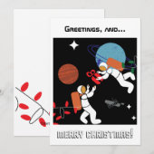 Aus dieser Welt Weihnachtskarte (Vorne/Hinten)