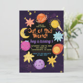 Aus dieser Weltlufteinladung Einladung (Stehend Vorderseite)