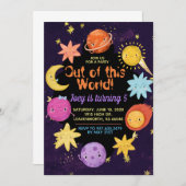 Aus dieser Weltlufteinladung Einladung (Vorne/Hinten)