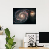Aus dieser Whirlpool-Whirlpool-Galaxie (M51) und C Poster (Heimbüro)