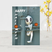 Aus dieser World Halloween Card Karte (Gelbe Blume)