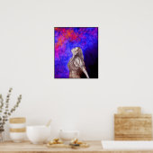 Aus Dunkelheit gezeichnet Poster (Küche)