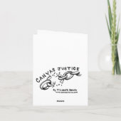 "Aus Dunkelheit heraus" Karte von der (Rückseite)