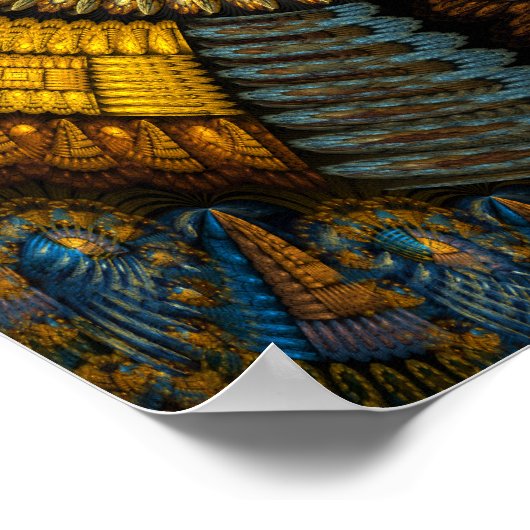 aus einer Feder Poster (Ecke)