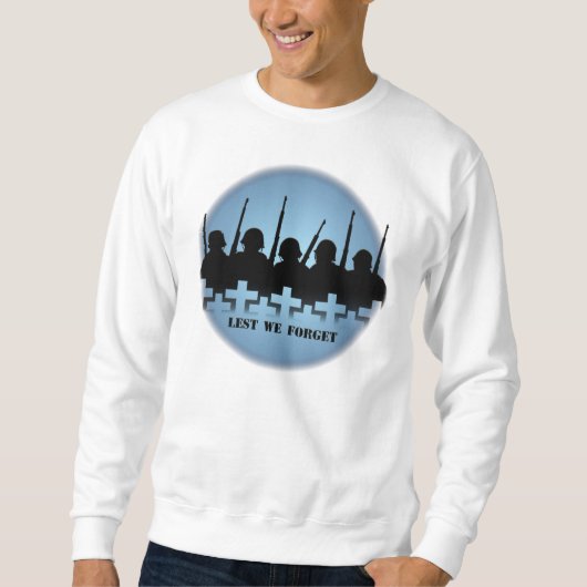 Aus Furcht, dass wir Sweatshirt (Vorderseite)