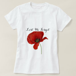 Aus Furcht, dass wir Tag des Waffenstillstands des T-Shirt