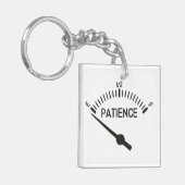 Aus Gedulds-Gas-Messgerät heraus Schlüsselanhänger (Vorderseite links)