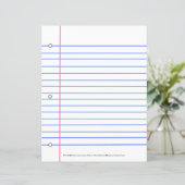 Aus gestrichenem Papier? Schreiben auf diesem Blat (Stehend Vorderseite)