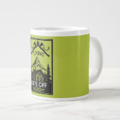 AUS GRID LIFE Jumbo-Tasse (Vorderseite Rechts)
