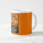 AUS GRID LIFE Jumbo-Tasse (Vorderseite Rechts)