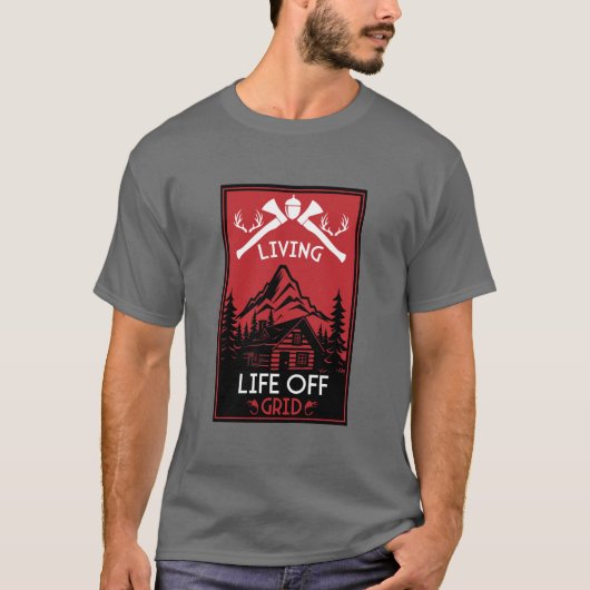 AUS GRID LIFE T-Shirt (Vorderseite)