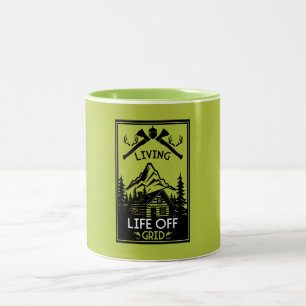 AUS GRID LIFE ZWEIFARBIGE TASSE