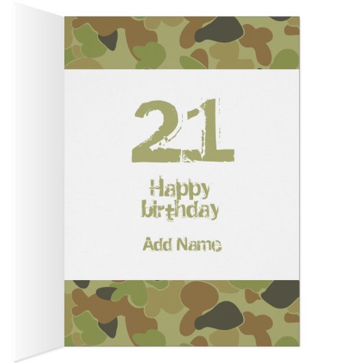 Aus grüner Tarnung (Innen (Rechts))