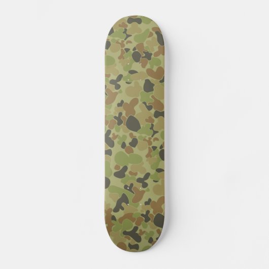 Aus grüner Tarnung Skateboard (Vorderseite)
