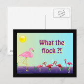 Aus halten postkarte (Vorne/Hinten)