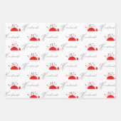 Aus Hand Nähsorte Geschenkpapier Set (Vorderseite 2)