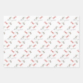 Aus Hand Nähsorte Geschenkpapier Set (Vorderseite)