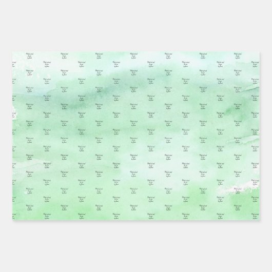 Aus Hand zusammengestelltes Sortiment von Papierfo Geschenkpapier Set (Vorderseite 3)