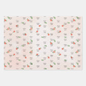 Aus Hand zusammengestelltes Sortiment von Papierfo Geschenkpapier Set (Vorderseite)