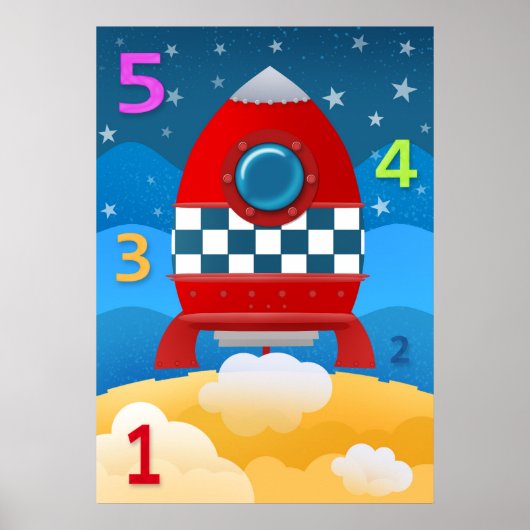 Aus heben - drucken poster (Vorne)