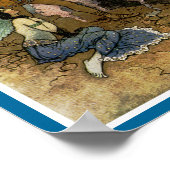 Aus, ihr eisige Geister, Fliegen Poster (Ecke)