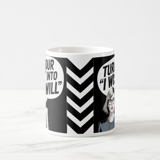 Aus Ihrem "Ich wünsche" wird "Ich werde Kaffeetasse (Mittel)