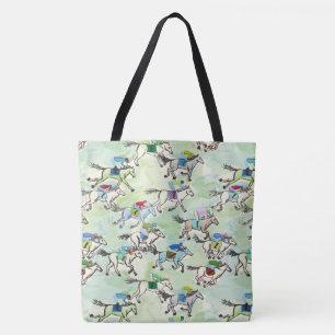 Aus in die Rennbahn Tasche
