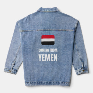Aus Jemen kommen Jeansjacke