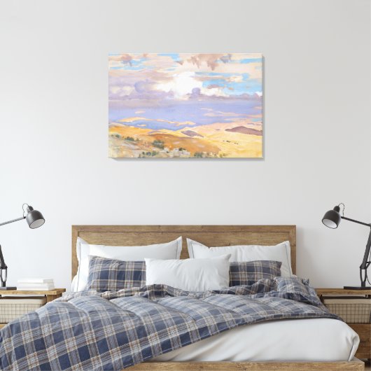 Aus Jerusalem Leinwanddruck (Insitu (Schlafzimmer))