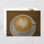 Aus Kaffee mit Liebe Postkarte (Vorne/Hinten)