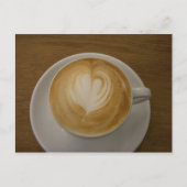 Aus Kaffee mit Liebe Postkarte (Vorderseite)