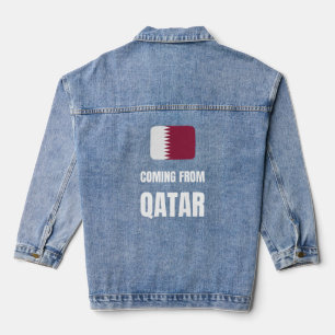 Aus Katar kommen Jeansjacke