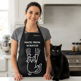 Aus kratzer lustiger Katzenküche gemacht Schürze