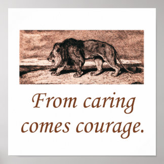 Aus Kümmre kommt Courage Poster