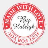 Aus Liebe Aufkleber - SRF (Vorderseite)