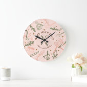 Aus Liebe Backen und Kochen Küche Große Wanduhr (Zuhause)